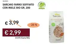 Prezzemolo e Vitale Sarchio farro soffiato con miele bio offerta