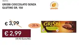 Prezzemolo e Vitale Grisbi cioccolato senza glutine offerta