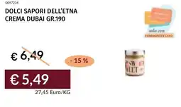 Prezzemolo e Vitale Dolci sapori dell'etna crema dubai offerta