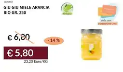 Prezzemolo e Vitale Giu giu miele arancia bio offerta