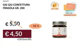 Prezzemolo e Vitale Giu giu confettura fragola offerta