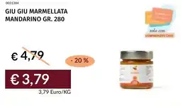 Prezzemolo e Vitale Giu giu marmellata mandarino offerta
