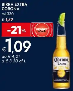 Bennet Birra extra corona offerta