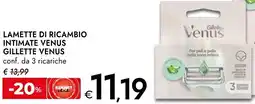 Bennet Lamette di ricambio intimate venus GILLETTE VENUS offerta