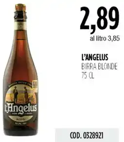 Carico Cash & Carry L'angelus birra blonde offerta