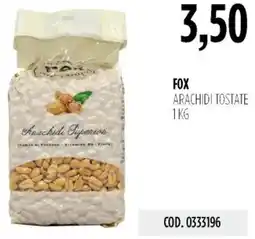 Carico Cash & Carry Fox arachidi tostate offerta