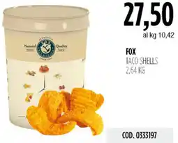 Carico Cash & Carry Fox taco shells offerta