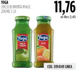 Carico Cash & Carry Yoga succo di frutta magic offerta