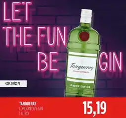 Carico Cash & Carry Tanqueray london dry gin offerta