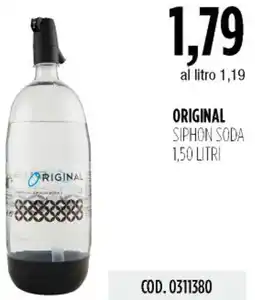 Carico Cash & Carry Original siphon soda offerta