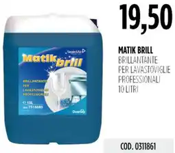 Carico Cash & Carry Matik brill brillantante per lavastoviglie professionali offerta