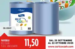 Carico Cash & Carry Paperblu blu color offerta