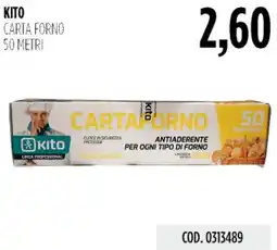 Carico Cash & Carry Kito carta forno offerta