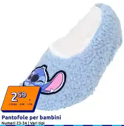 Action Pantofole per bambini offerta