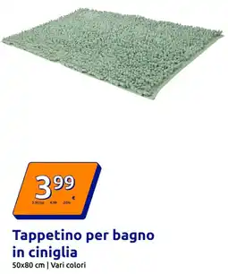Action Tappetino per bagno in ciniglia offerta