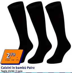 Action Calzini in bambù Pairz offerta
