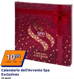 Action Calendario dell'Avvento Spa Exclusives offerta