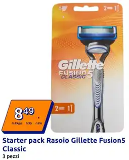 Action Starter pack Rasoio Gillette Fusion5 Classic offerta