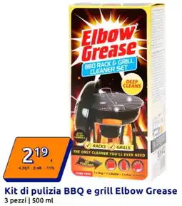 Action Kit di pulizia BBQ e grill Elbow Grease offerta