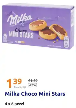 Action Milka Choco Mini Stars offerta