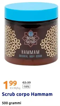 Action Scrub corpo Hammam offerta