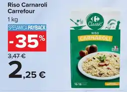 Carrefour Riso Carnaroli Carrefour offerta
