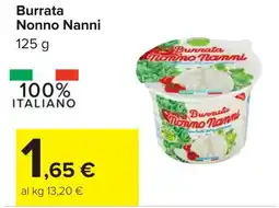 Carrefour Burrata Nonno Nanni offerta