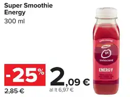 Carrefour Super Smoothie Energy offerta