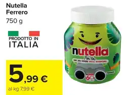 Carrefour Nutella Ferrero offerta
