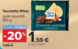 Carrefour Tavolette Ritter offerta