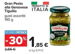 Carrefour Gran Pesto alla Genovese Tigullio offerta