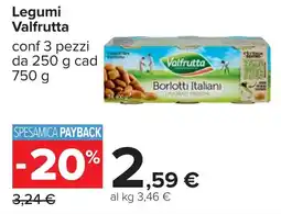 Carrefour Legumi Valfrutta offerta