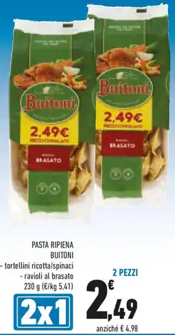 Conad Pasta ripiena BUITONI offerta