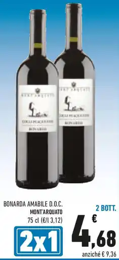Conad Bonarda amabile d.o.c. mont'arquato offerta