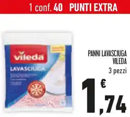 Conad Panni lavasciuga vileda offerta