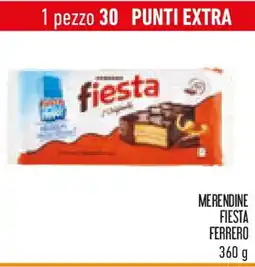 Conad Merendine fiesta ferrero offerta