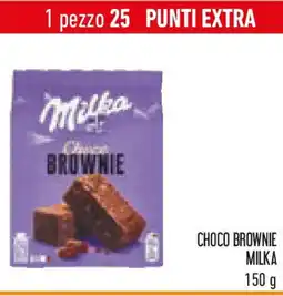 Conad Choco brownie Milka offerta
