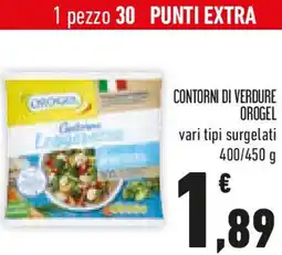 Conad Contorni di verdure OROGEL offerta