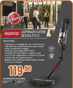 Ipercoop Hoover HF1P10HX ASPIRAPOLVERE SENZA FILO offerta
