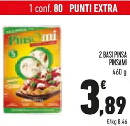 Conad 2 Basi pinsa PINSAMI offerta