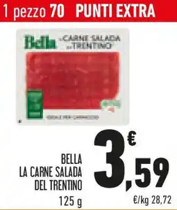 Conad Bella la carne salada del trentino offerta