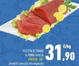 Conad Filetto di tonno a pinna gialla offerta