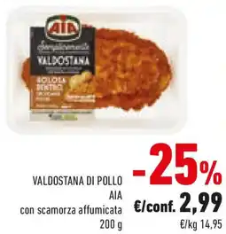 Conad Valdostana di pollo AIA offerta