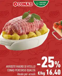 Conad Arrosto magro di vitello conad percorso qualita offerta