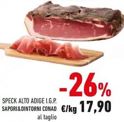 Conad Speck alto adige i.g.p. SAPORI & DINTORNI CONAD offerta