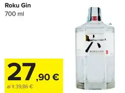 Carrefour Roku Gin offerta