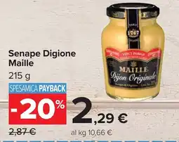 Carrefour Senape Digione Maille offerta