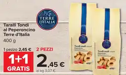 Carrefour Taralli Tondi al Peperoncino Terre d'Italia offerta