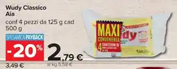 Carrefour Wudy Classico Aia offerta
