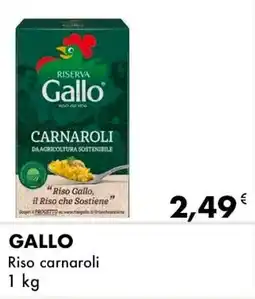 Iper Tosano GALLO Riso carnaroli offerta